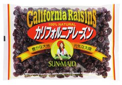 サンメイド　カリフォルニアレーズン（190g）